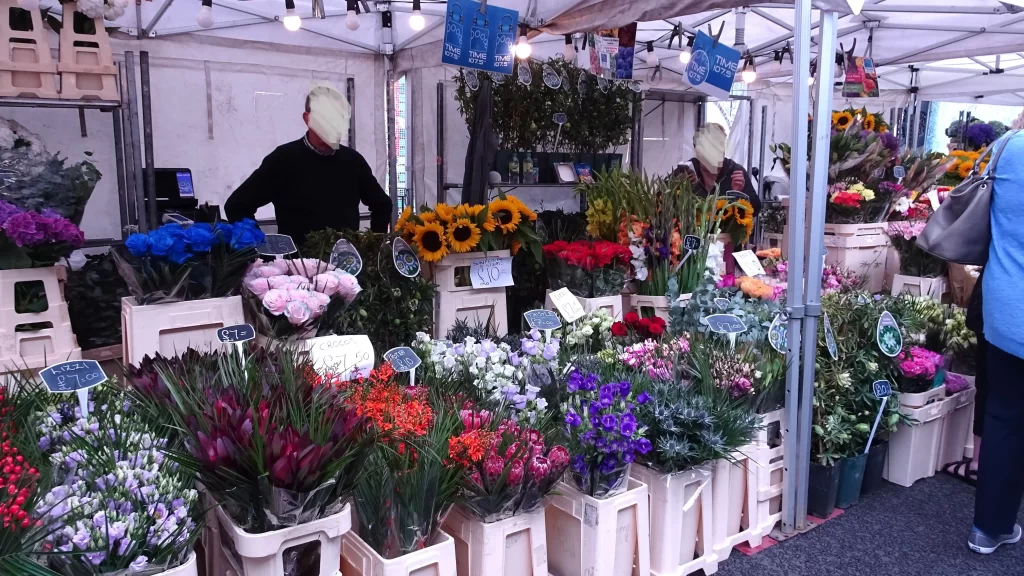 哥倫比亞路花市